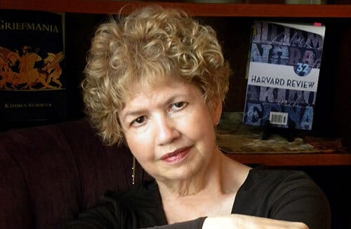 Headshot of journalist and poet Kathryn Starbuck.