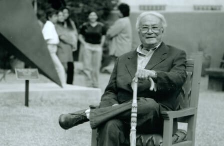 Photograph of Lloyd Kiva