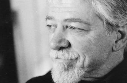 Black and white headshot of poet B.H. Fairchild.