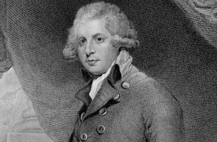 Portrait of Richard Brinsley Sheridan