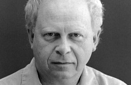 Black and white headshot of writer Arthur Vogelsang