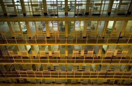 Image of the inside of a correctional facility