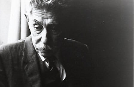 Black and white headshot of poet John Hall Wheelock.