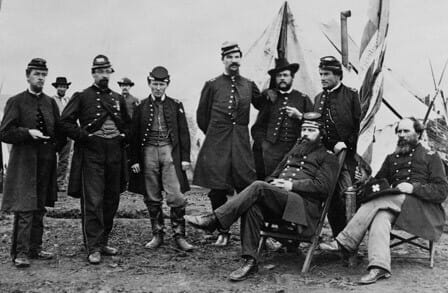 Image of soldiers in the Civil War