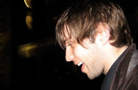 Color photograph of the poet Eric Ekstrand smiling