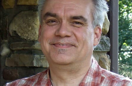 Color photograph of poet John Repp