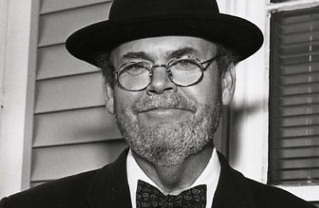 Black and white headshot of poet Thomas Lynch.