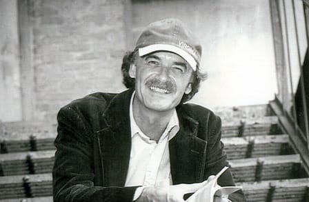 Black and white headshot of writer John Hodgen.