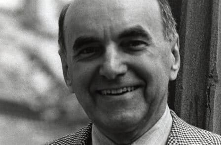 Black and white headshot of poet Stephen Stepanchev.