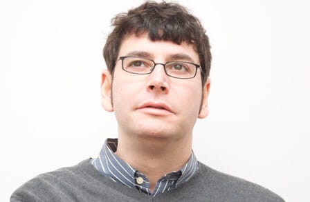 Headshot of poet Joshua Corey