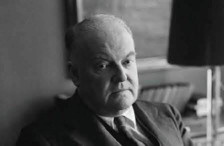 Black and white headshot of poet Edmund Wilson.