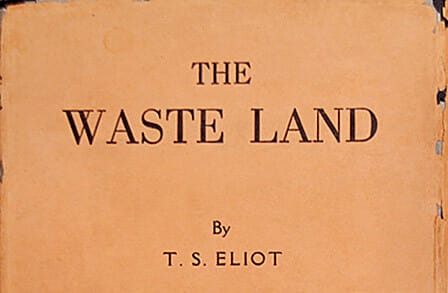 Cover of T. S. Eliot's "The Waste Land"