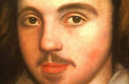 Portrait of Christopher Marlowe