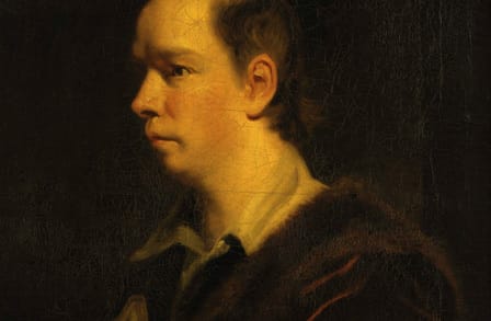 Portrait of Oliver Goldsmith