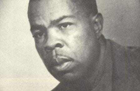 Headshot of poet Frank Marshall Davis.