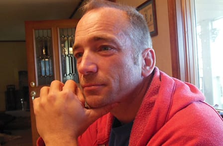 Color photograph of writer John Gallaher