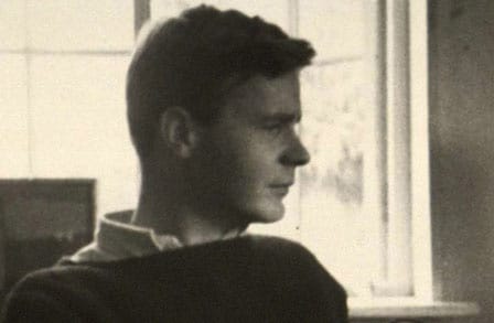 Black and white headshot of poet Ronald Johnson