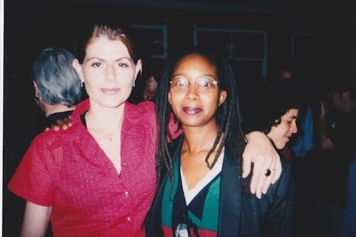 Eleni Sikelianos and Akilah Oliver, late 1990s