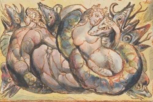 William Blake, Jerusalem, Plate 75, And Rahab Babylon the Great…, 1804-1820