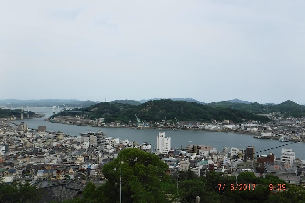 A view of Mukaishima Island from Senkoji Temple, Onomichi City, Hiroshima