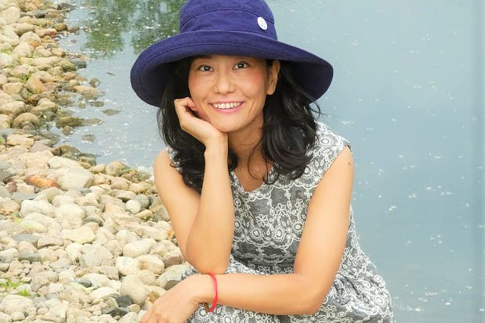 Photograph of poet Naoko Fujimoto