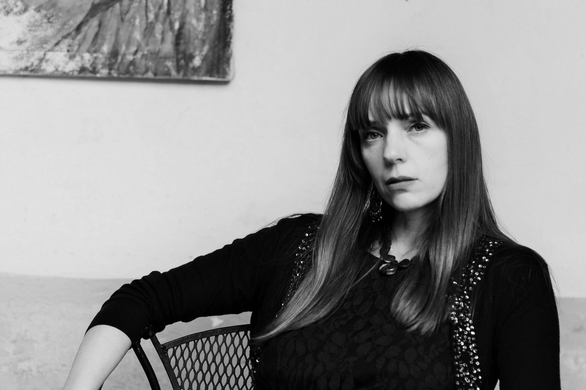 Photograph of poet Sarah María Medina
