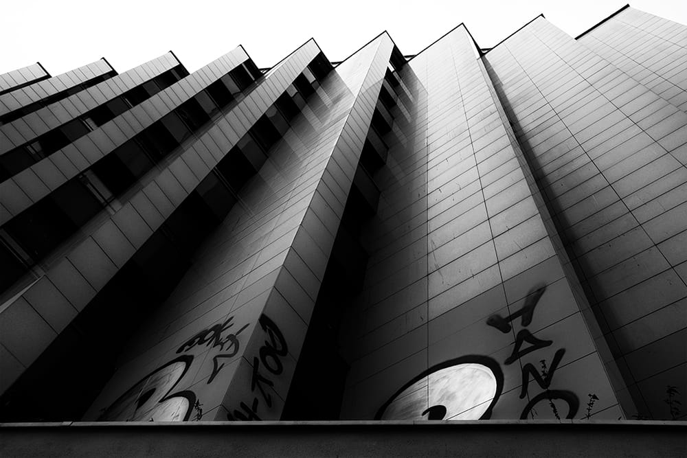 Photograph of graffiti on building