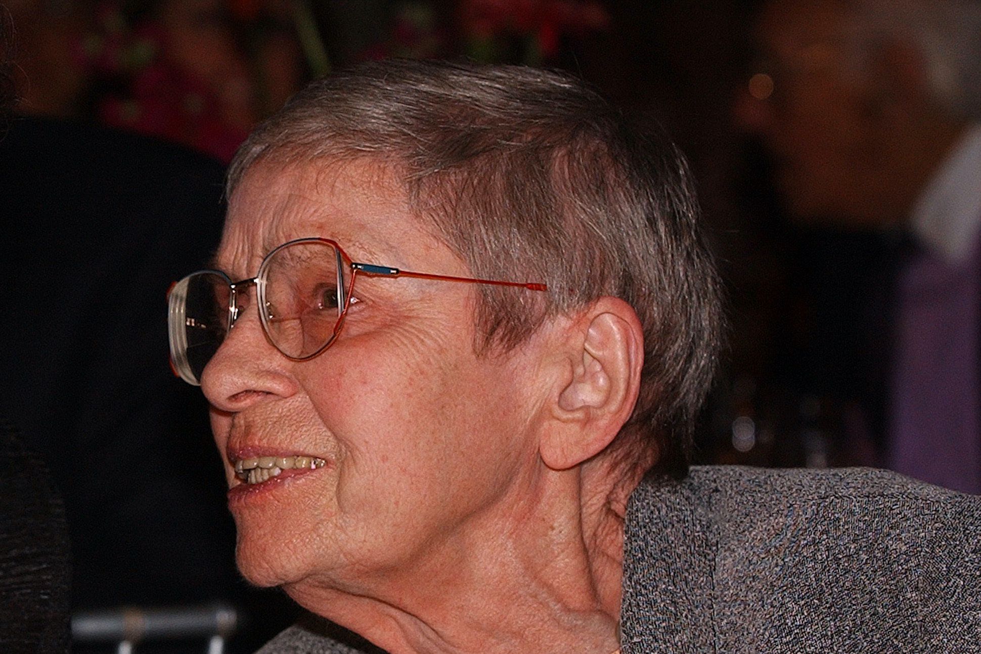 Margaret Avison at the 2003 Griffin Poetry prize in Toronto.