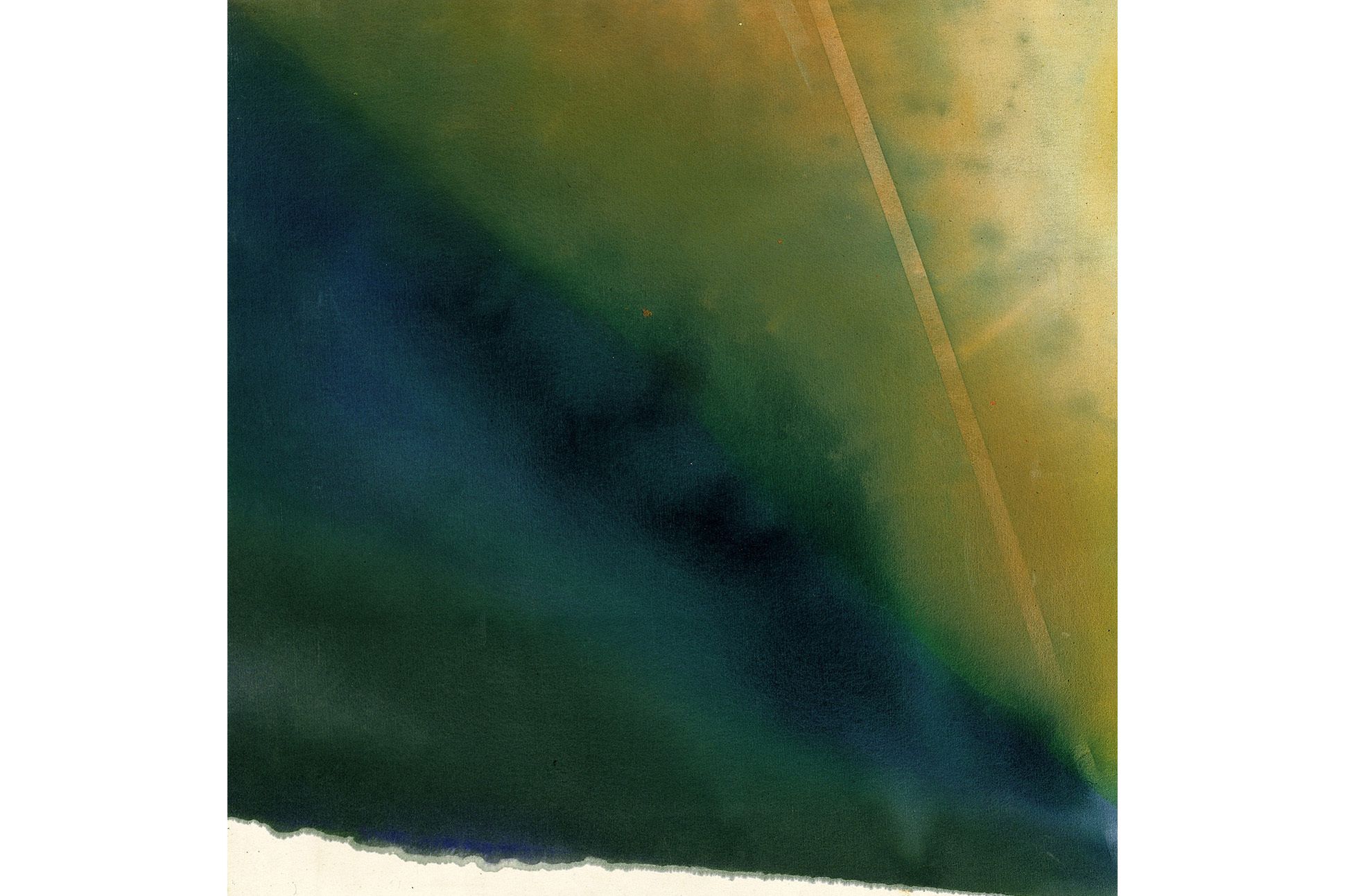 Light Fan, an abstract acrylic painting by Sam Gilliam