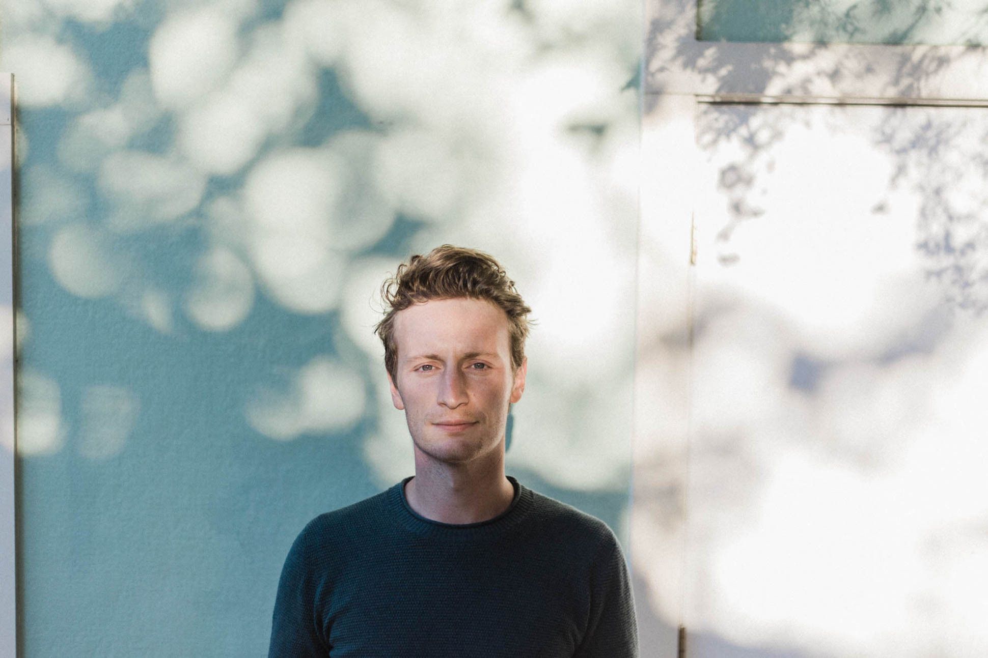Headshot of poet Edgar Kunz