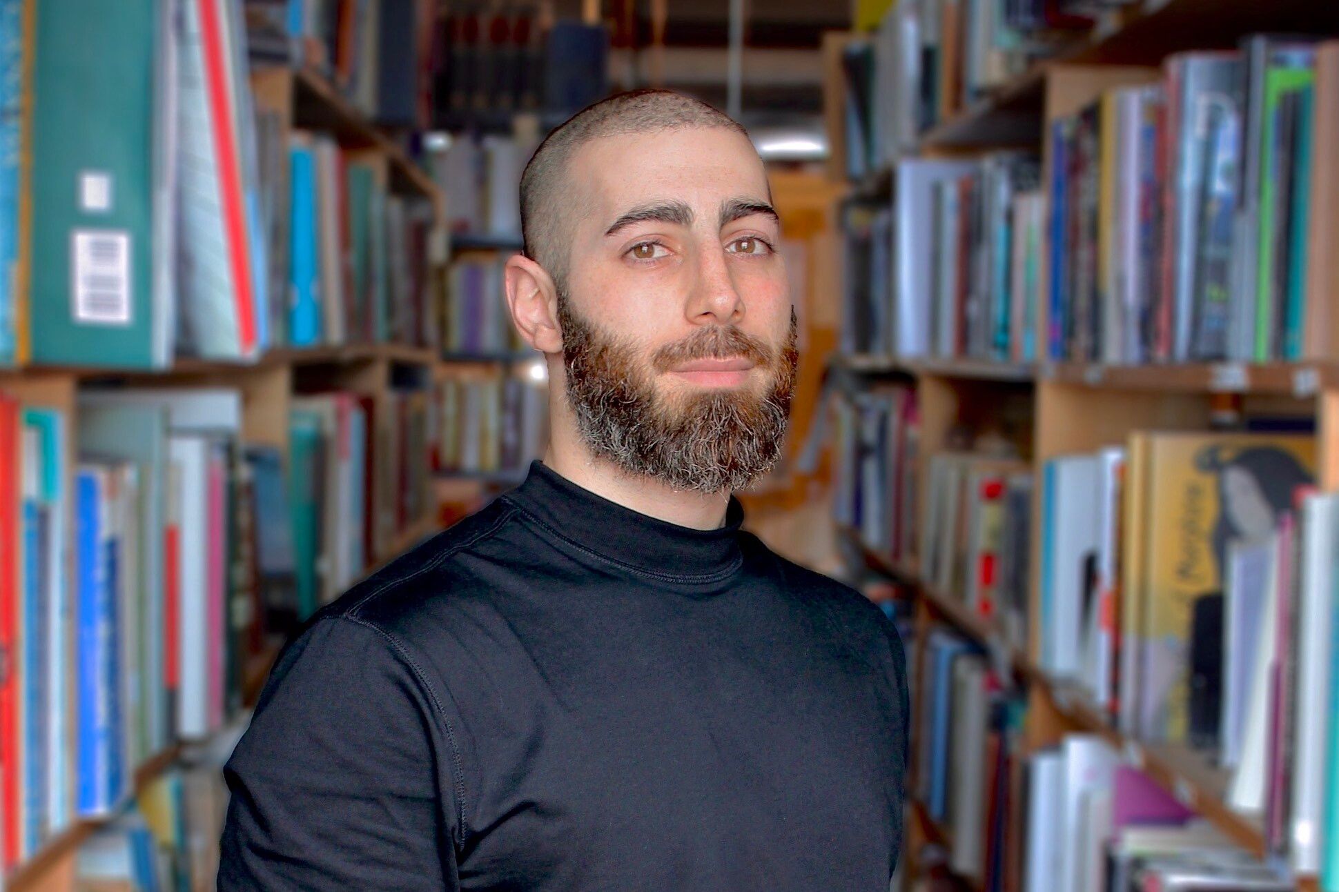 Headshot of the poet Tariq