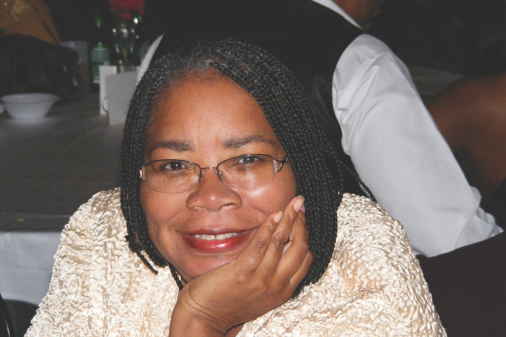Headshot of poet Angela Jackson