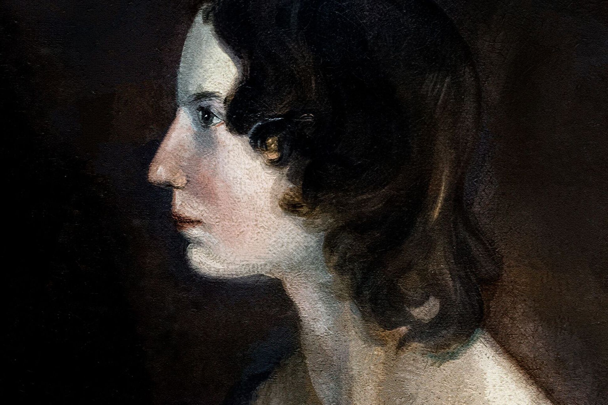 Painting of Emily Bronte