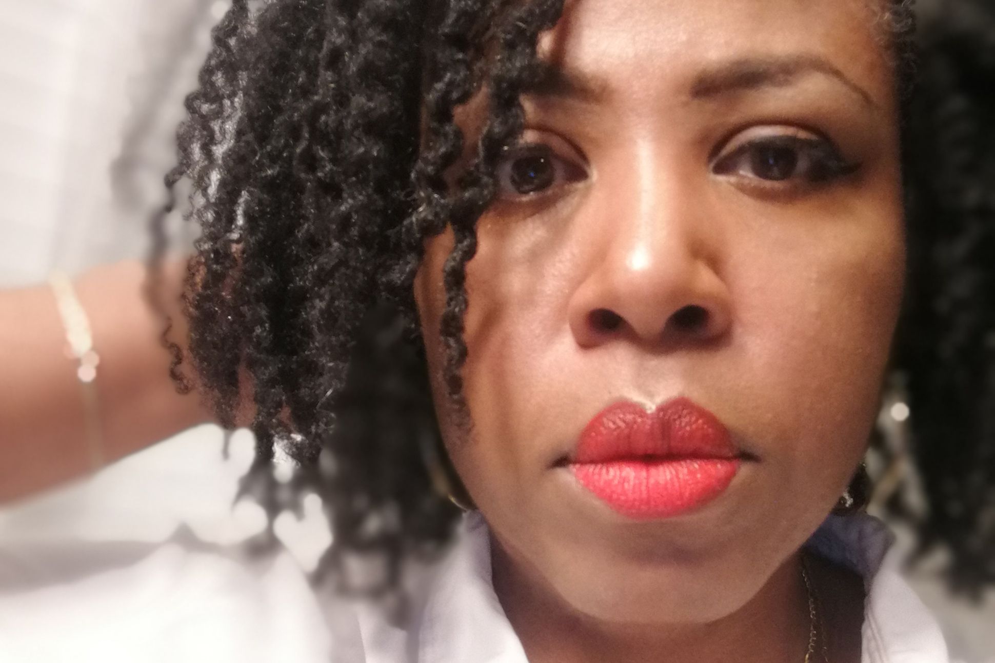 A close up photo of stephanie roberts by A. Roberts