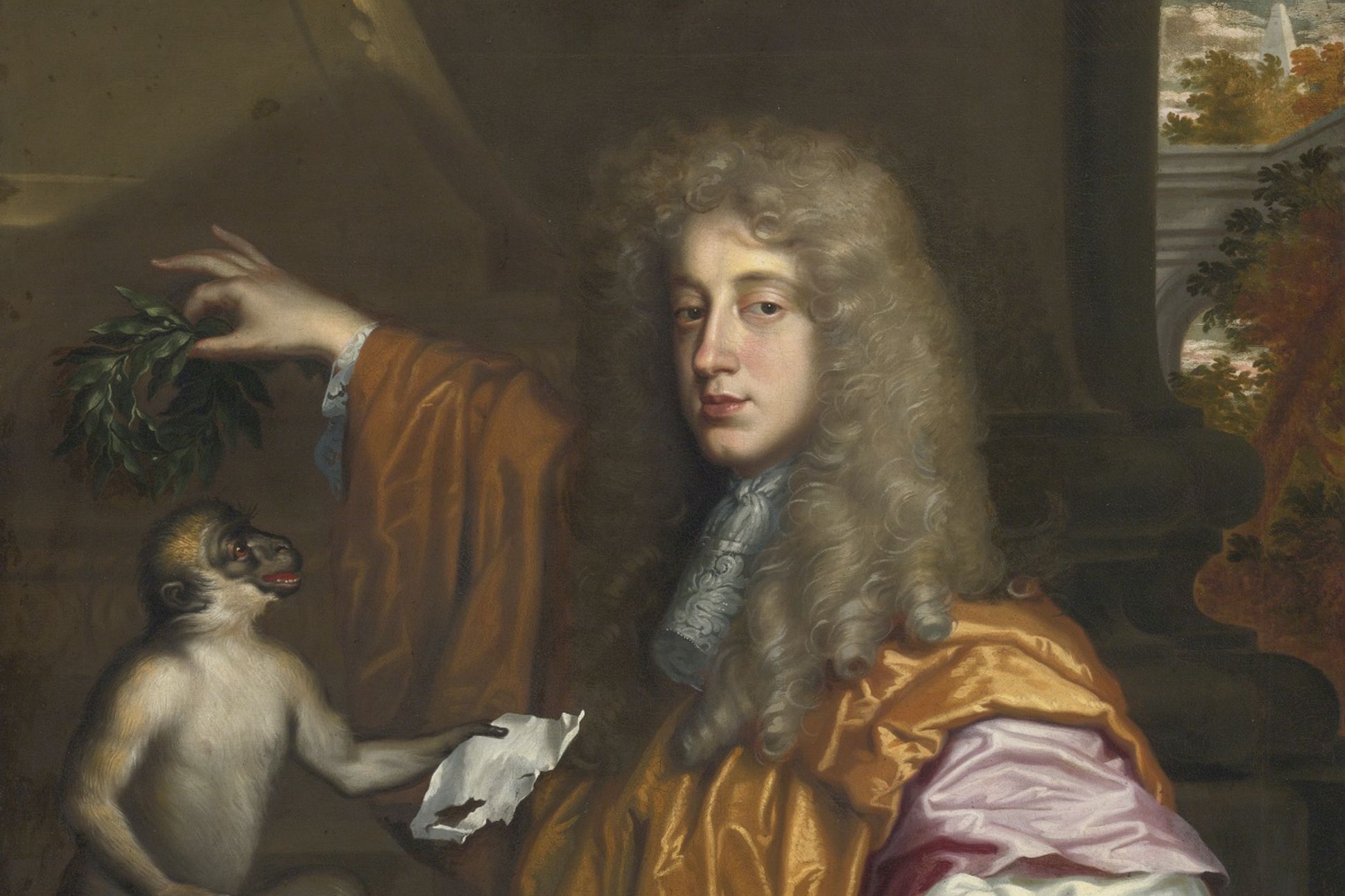 Portrait of John Wilmot, 2nd Earl of Rochester (1647-1680).