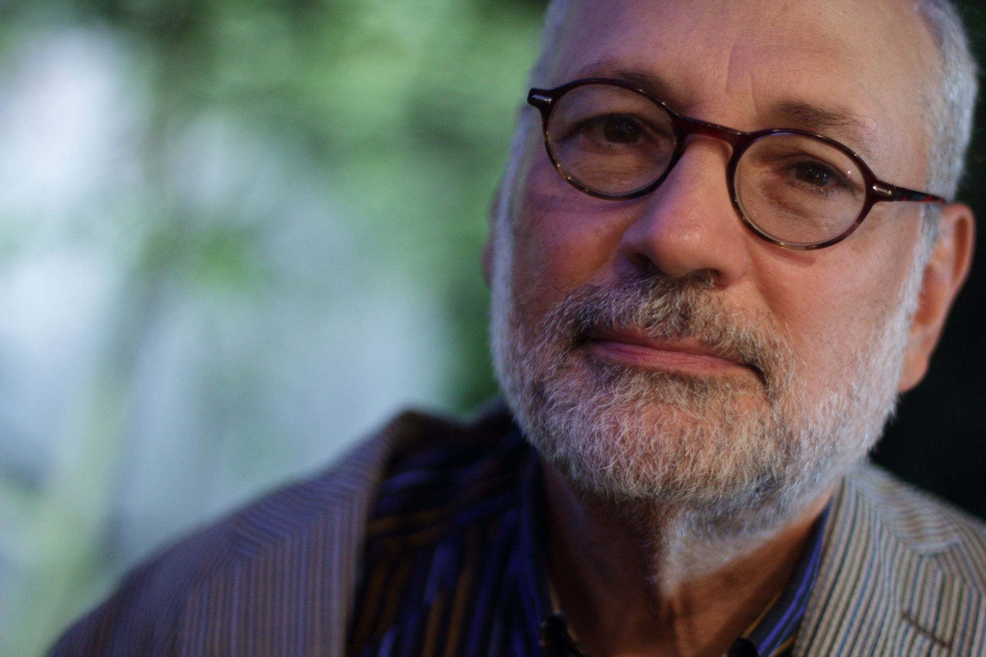 Photo of poet Charles Bernstein