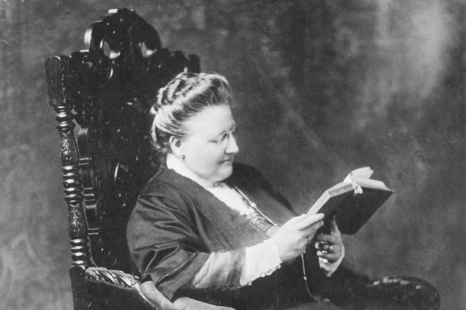 Amy Lowell Reading Book