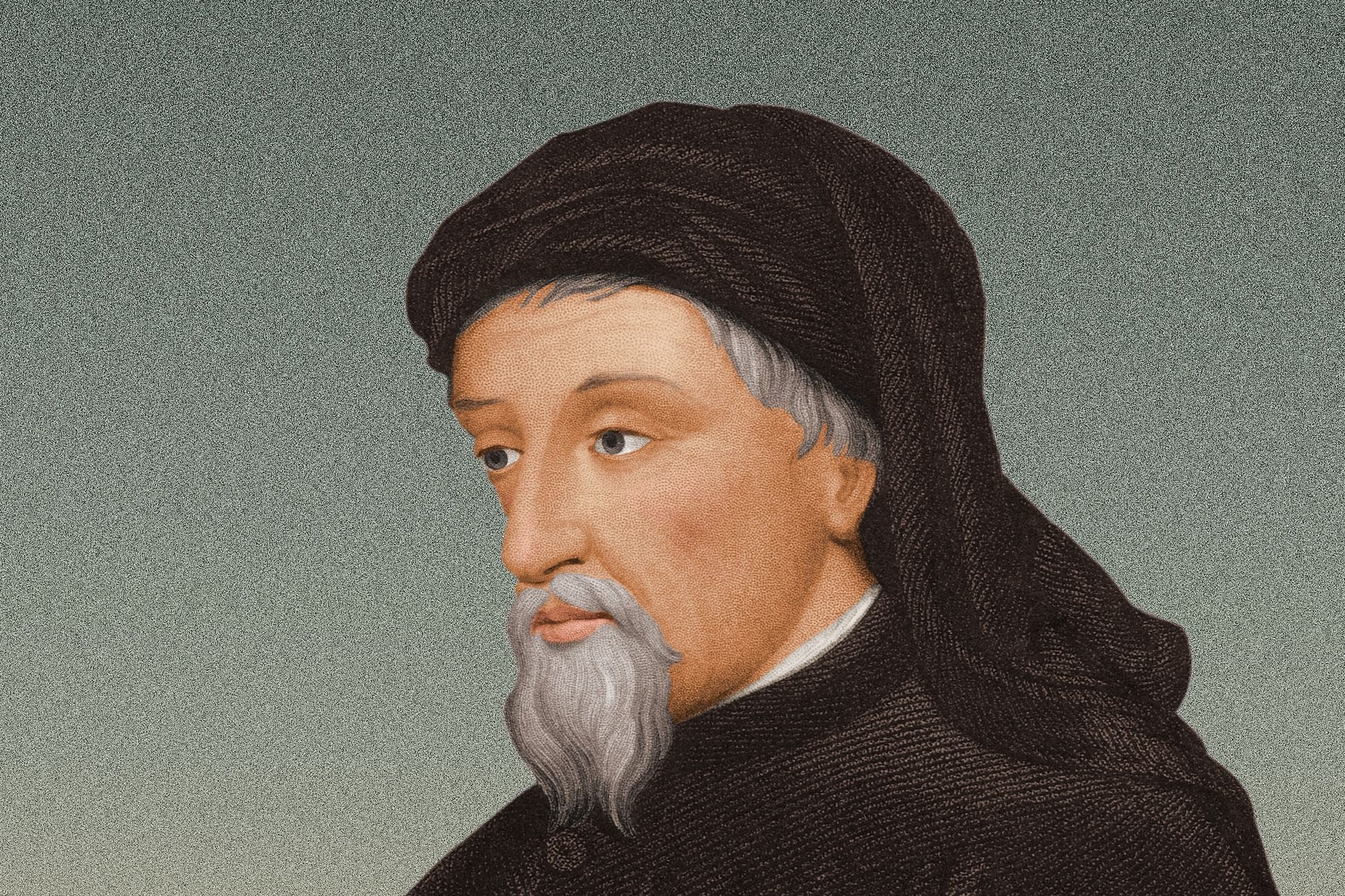 Painting of Chaucer