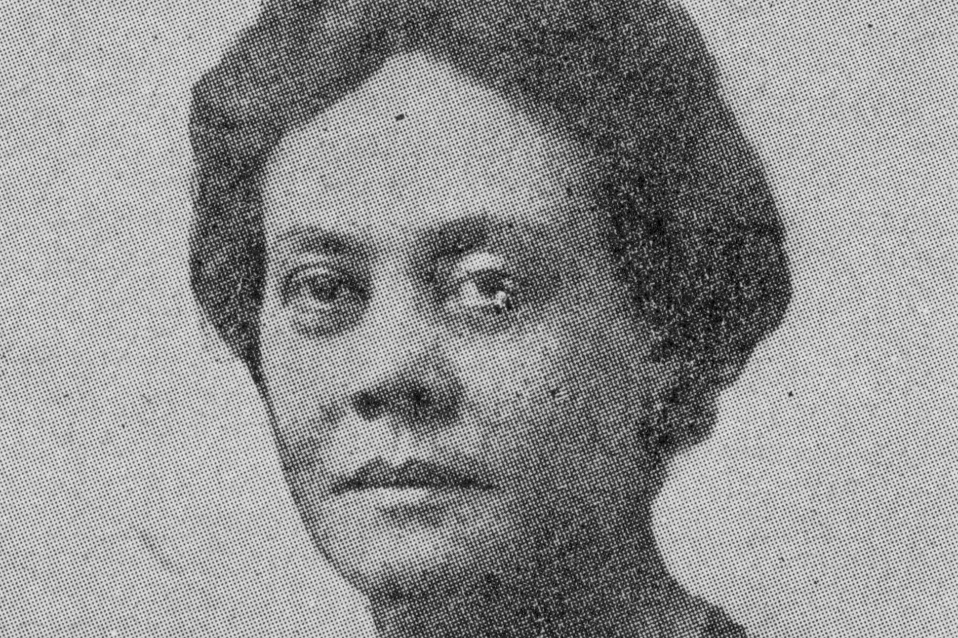Portrait of American poet, activist, and journalist Alice Dunbar-Nelson (1875 - 1935), early twentieth century. The image appears in Robert Thomas Kerlin's book 'Negro Poets and Their Poems' (1923).