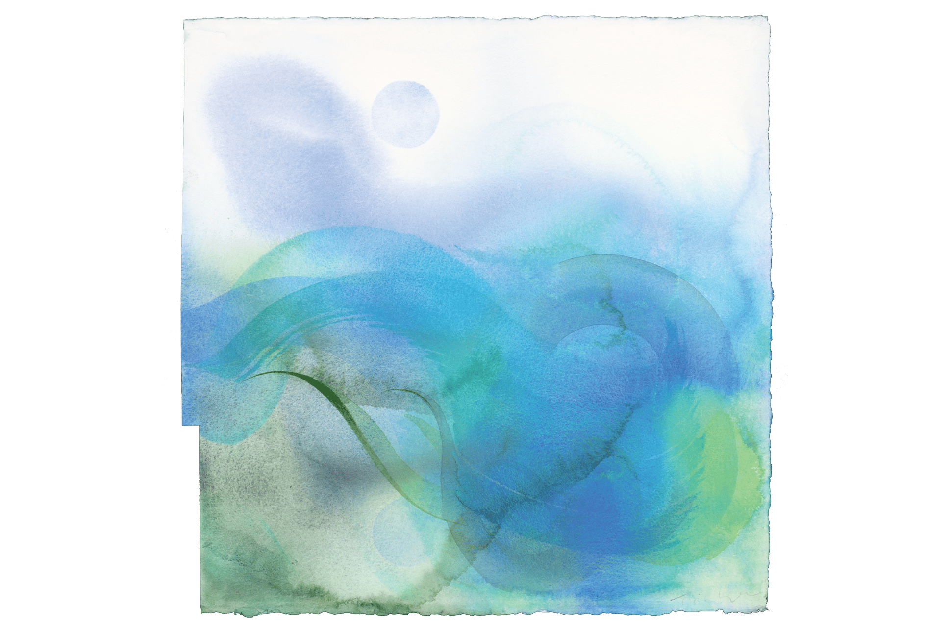 Watercolor painting