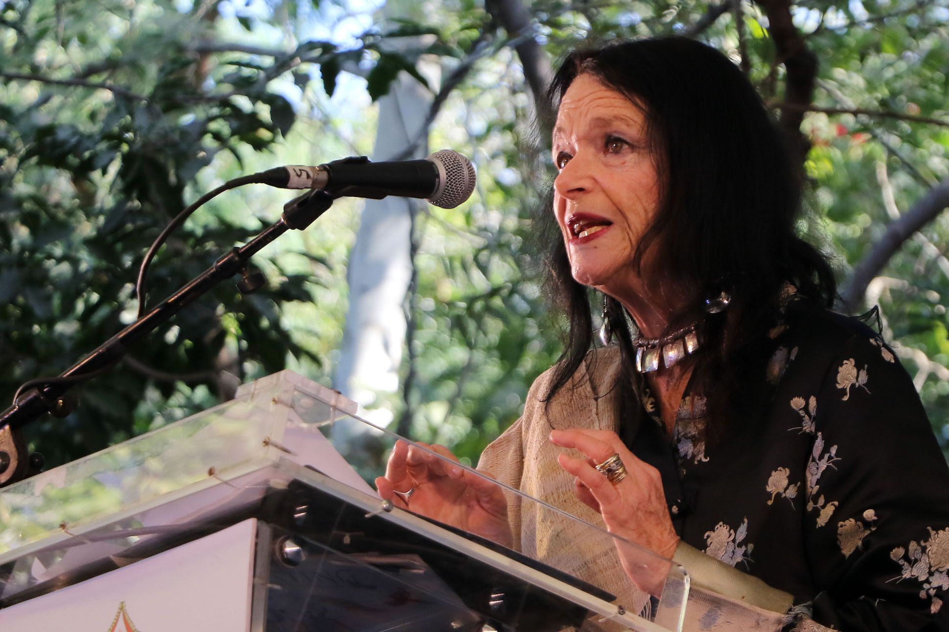 Image of the poet Anne Waldman.