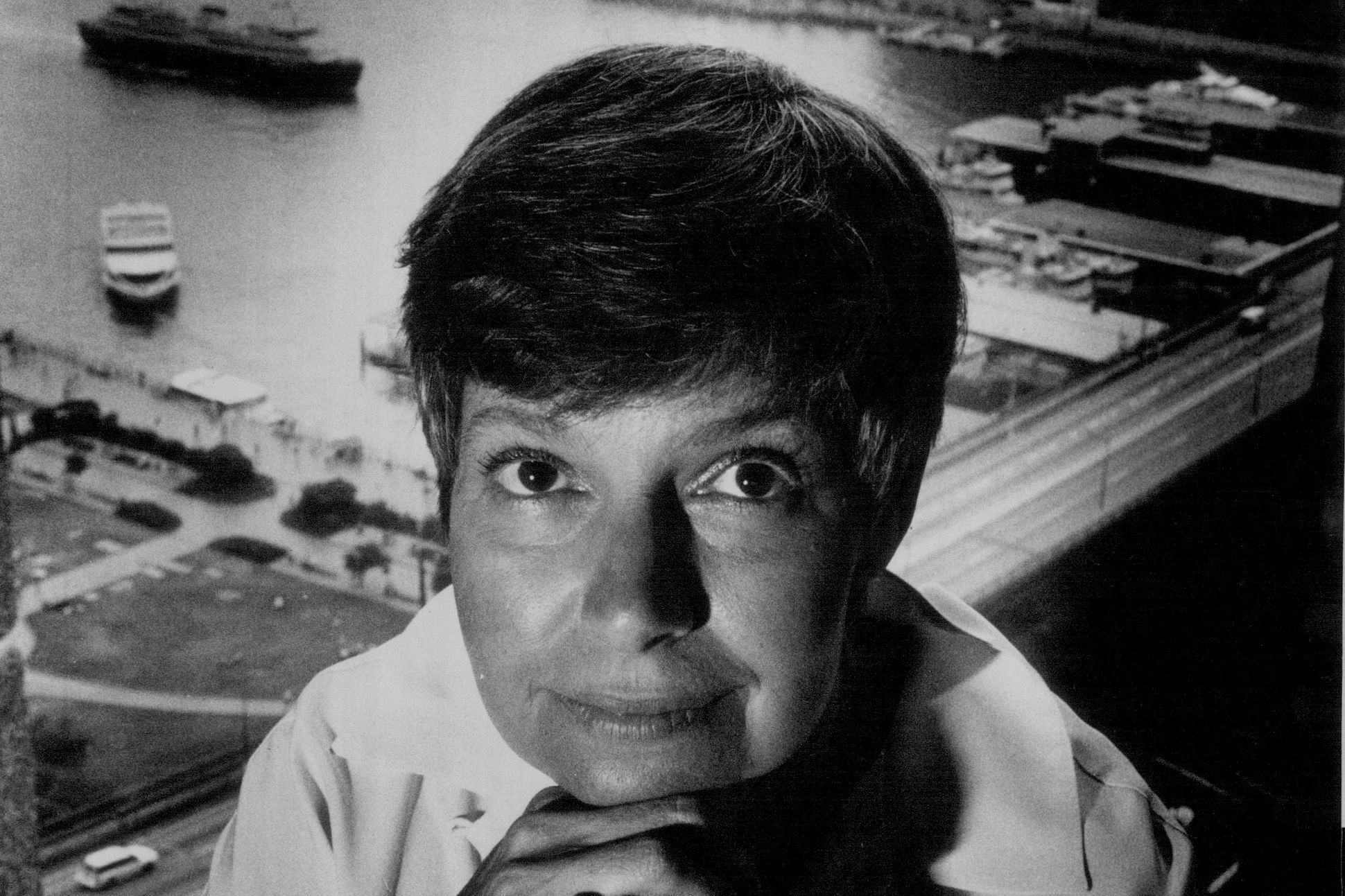 Robin Morgan in Sydney. February 08, 1993.