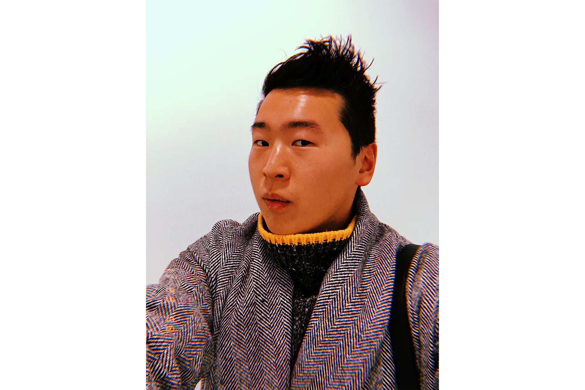Headshot of poet Michael Chang