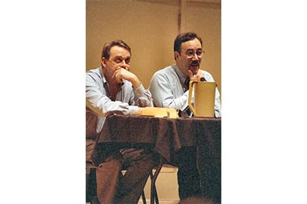 Photo of Fred Chappell and Les Daniels