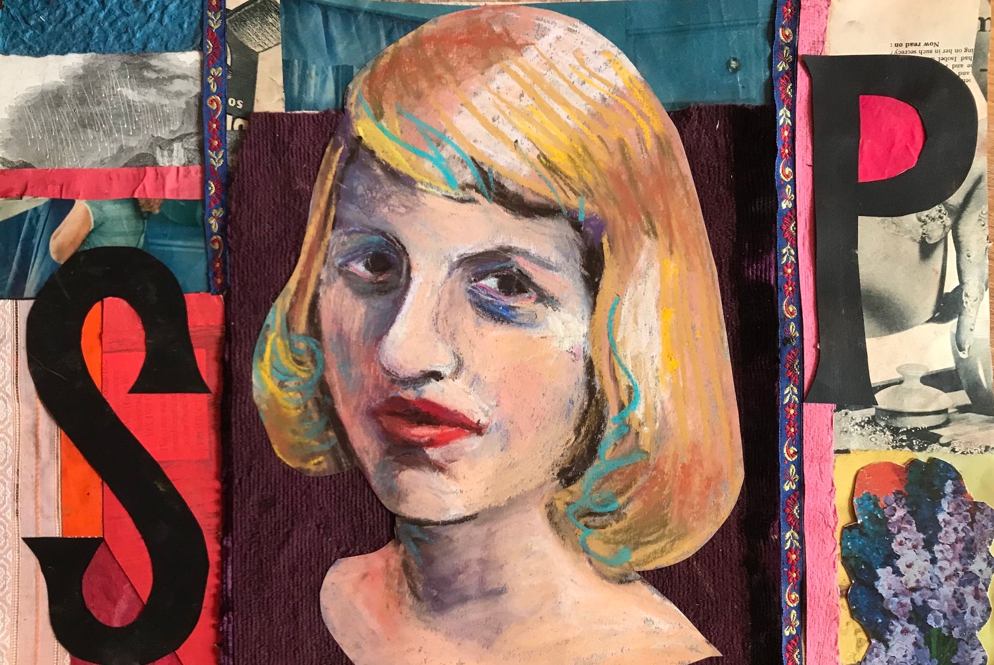 Illustration of Sylvia Plath