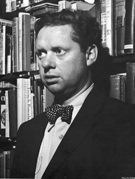 Headshot of Dylan Thomas