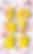 Yellow, bubbly letters P O E T R Y on a pink, cloudy background. Orange butterflies fly around the letters.